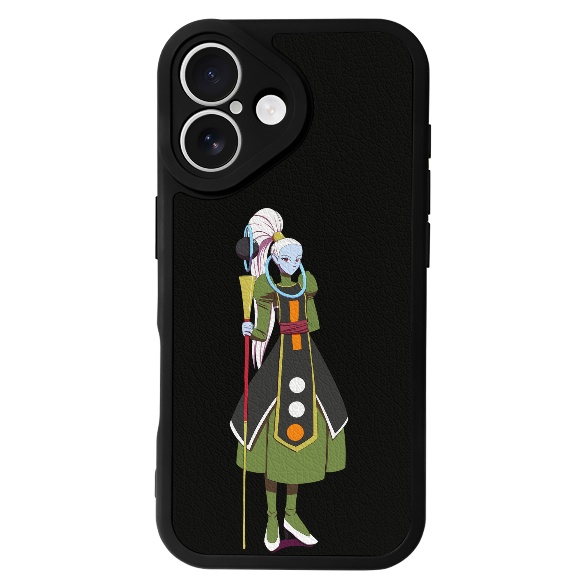 （画像用） ドラゴンボール DRAGON BALL 【iPhone 16シリーズ対応】シリコンスマホケース（レザー調） 材質：シリコン